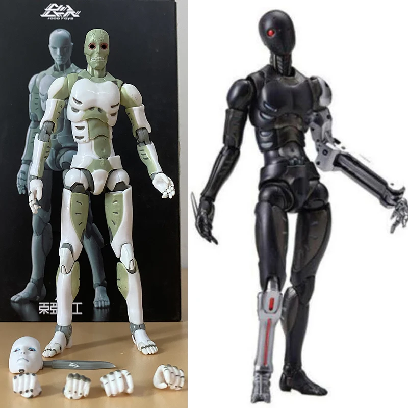 1/6 Scale Heavy Industries Synthetic Human Figure Black Human Action