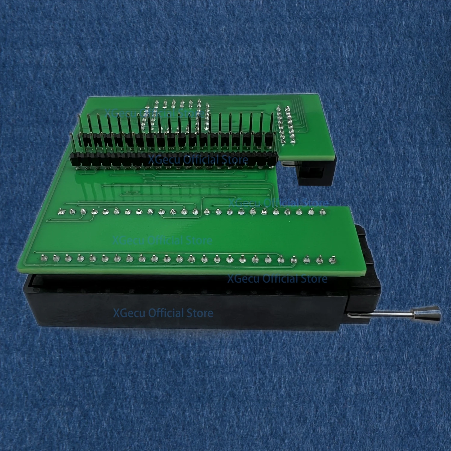 soquete preto do zif para plcc44 dip42