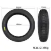 ULIP New 20 Inch Fat Tire 20x4.0 Bike Off-road Fat Tire Snowmobile Beach Electric Bicycle 20*4.0 Anti-Slip Fat Tire Cycling Part 5