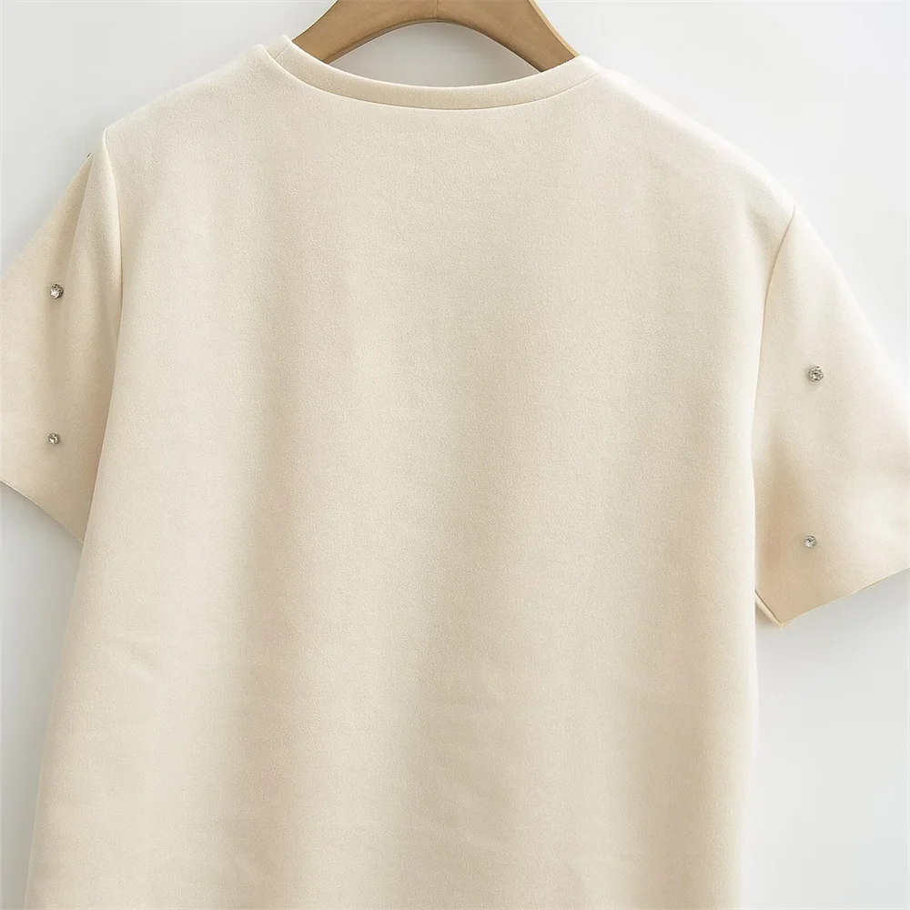 Spring New Women's Fashion, Elegance, Leisure and Versatile Jewelry, Plush Texture Dress