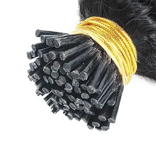 Afro Kinky Curly Human Hair I Tip Bulk For Braiding Mongolian Curly Human Hair Bundles Extensions 100g No Weft For Black Women