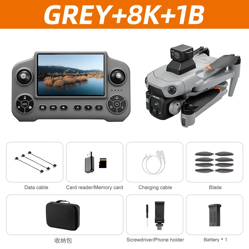 Grey 8K 1B