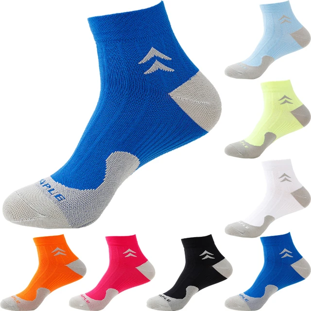 Men's Mesh Socks Autumn Round Head Nylon Breathable Socks Outdoor Non-slip  Basketball Solid Short Socks Calcetines Running Mujer - AliExpress