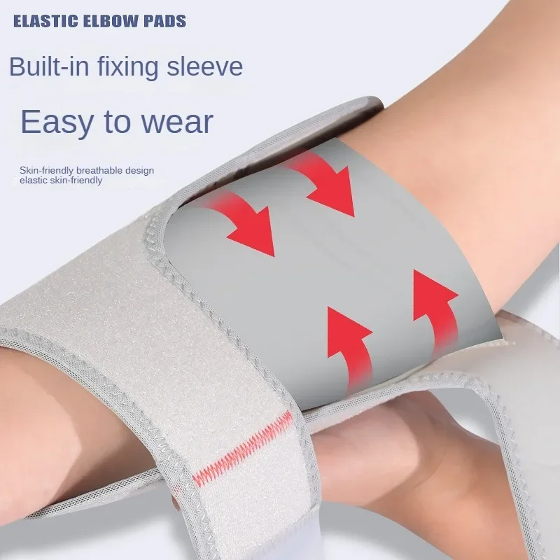 Elbow arm support strap, adjustable elbow sleeve, breathable perforated elbow protection strap, tennis golf ball elbow support