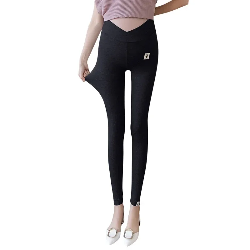 Maternity Pants Summer Maternity Legging Cotton Modal High Waist Low Waist Legging Women Comfortable Breathable Elastic Leggings