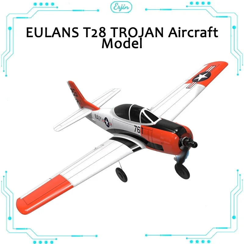 

Orlance T28 Trojan Remote Control Aircraft Toy Flight Control Image Real Machine Fixed Wing Remote Control Foam Aircraft