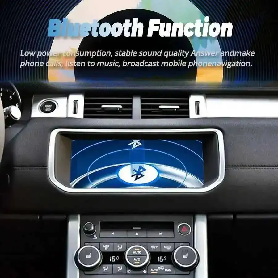 Radio Android 15 con Pantalla de 10.25 Pulgadas para Land Rover Range Rover Evoque L538 2012-2019, Estéreo, GPS, Auto CarPlay, Reproductor Multimedia de Video 5