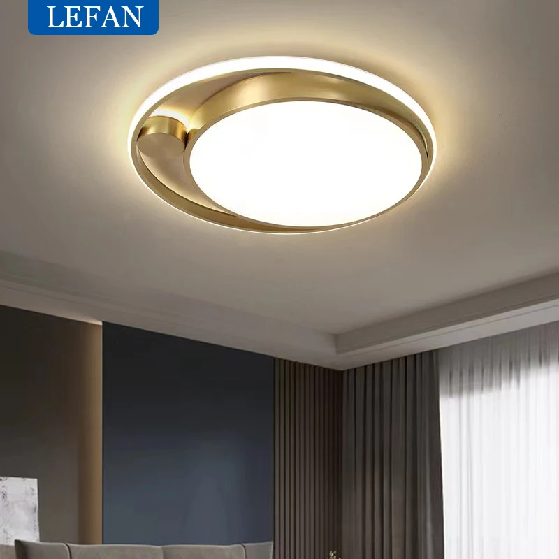 Modern Black Led Ceiling Lamps For Living Room Bedroom Fixtures Chandelier LED Ceiling Lights Indoor Home Decoration Lamp