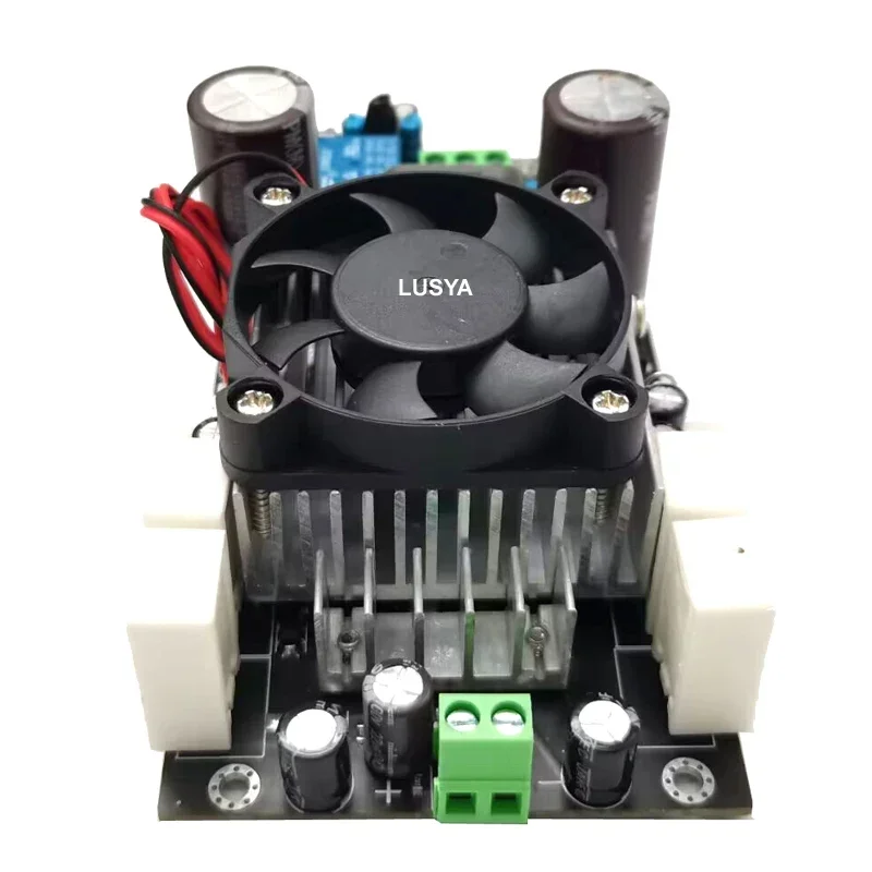 새로운 1000W 기존 IRS2092 칩 클래스 D 서브우퍼 전체 주파수 디지털 전력 증폭기 보드 + 스피커 보호 릴레이