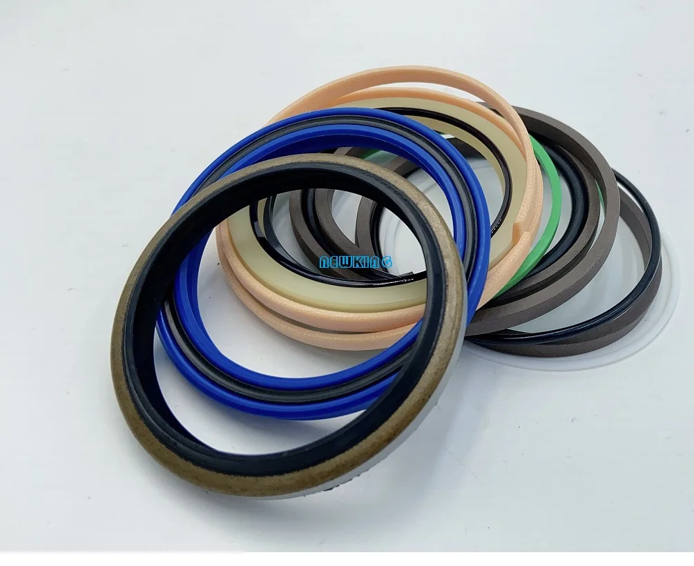 

china factory one-stop selling HYUN-DAI R335-7 Boom Arm Bucket cylinder repair seal kit Repair kit for excavator cylinder