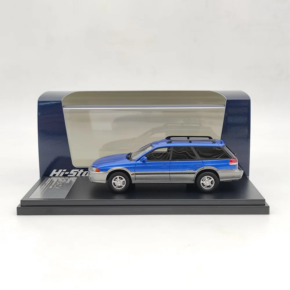 402-196 Hi-Story 1/43 スバル LEGACY Hi-Story 1/43 Subaru Legacy Grand Wagon 1996 Blue HS324BL Resin