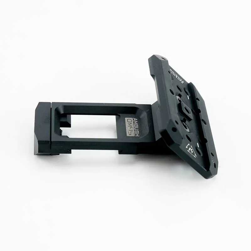 Tactical SI Strike Ambush 45-Degree Optic Mount OM 45 Mirror Bridge Supports Various Red Dots Adapted 20mm Guide Rail