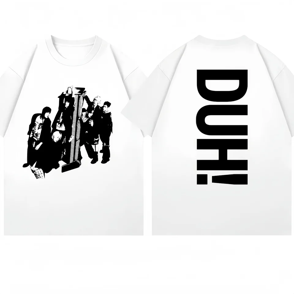 KPOP P1Harmony DUH Album Oversized T Shirt Women Men Korean