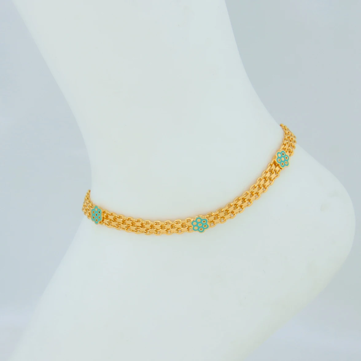 Dubai Muslim Gold Farbe Fußkettchen Ketten 21k Gold Überzogene Türkische Vintage Münzen Füße Knöchel Armband Arabisch Frauen Party schmuck – Detail 22