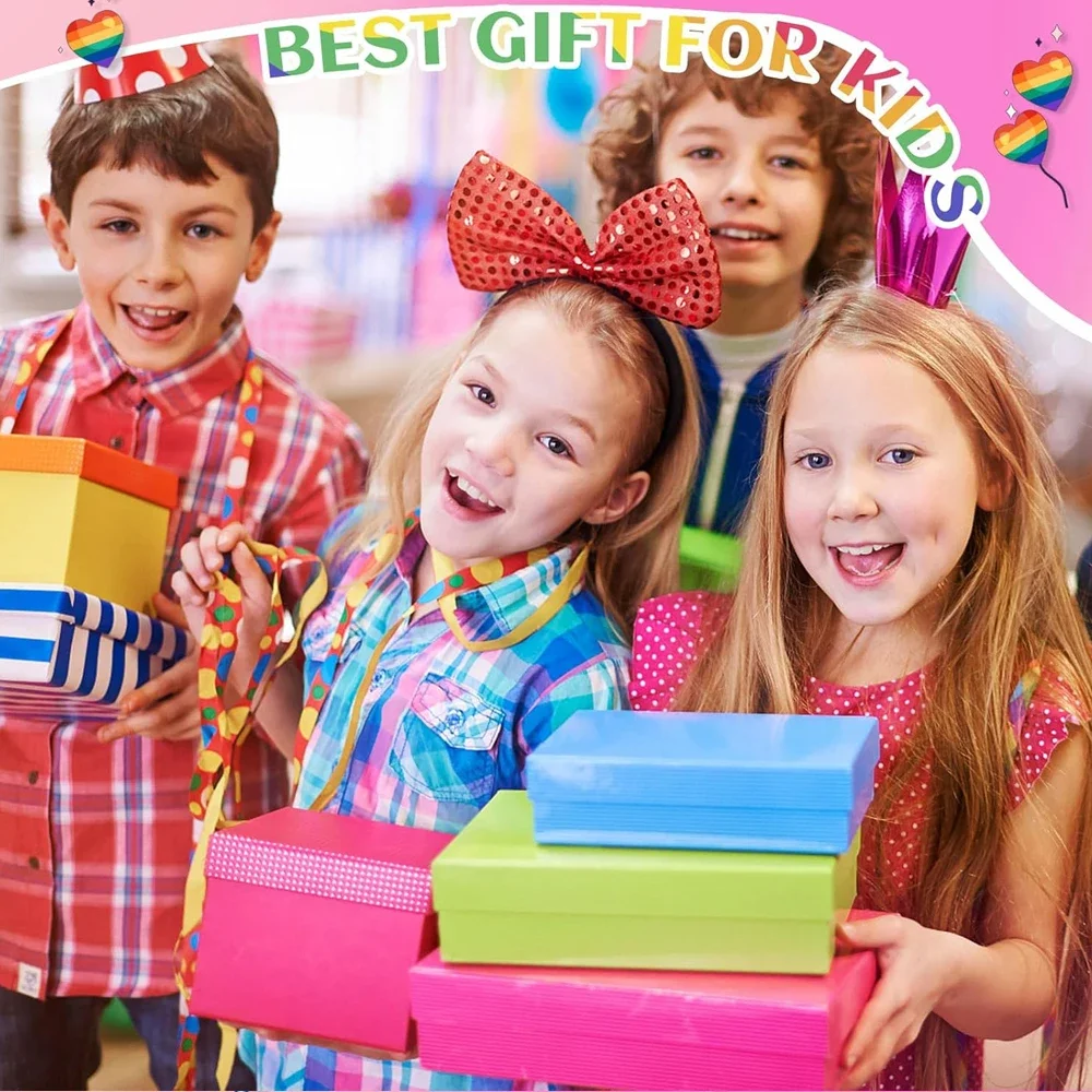 1-300 قطعة قلم رسم قوس قزح ملون من الخشب الأسود أق...