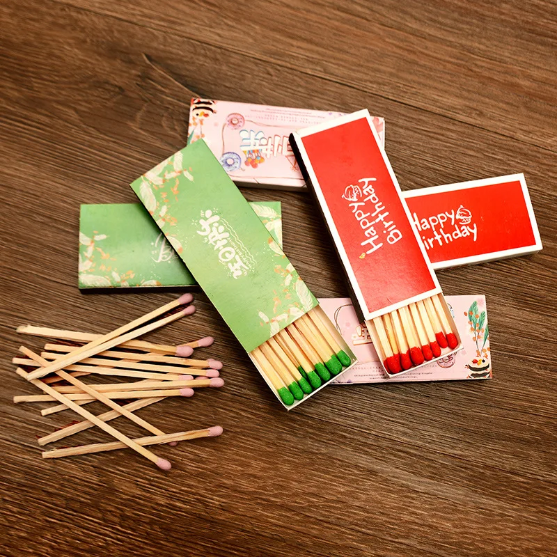 10 Matchsticks Candle Matches Happy Birthday Long Matches For Scented