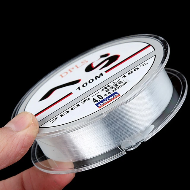 100M Superior Quality Fluorocarbon Fishing Line Clear 4-32LB