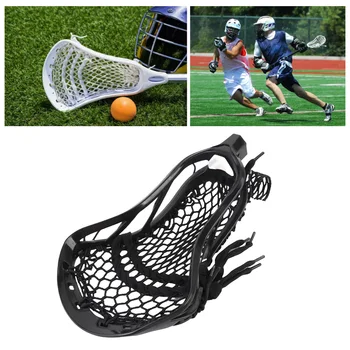 Lacrosse Stick Head Training Equipment Nylon Strung Lacrosse Head Replacement for Competition Offensive Defensive Strategies 1