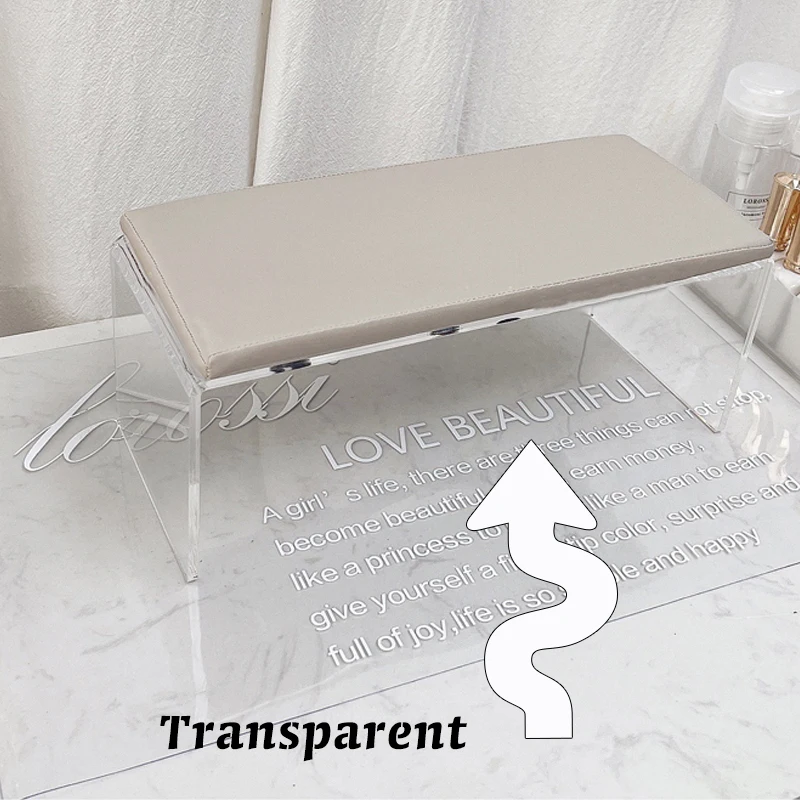 Nail hand rest Acrylic Nail Hand Rest & PU Leather Nail Manicure Table Hand Rest for Nails Stand for Manicure Repose Main Pour Onglerie
