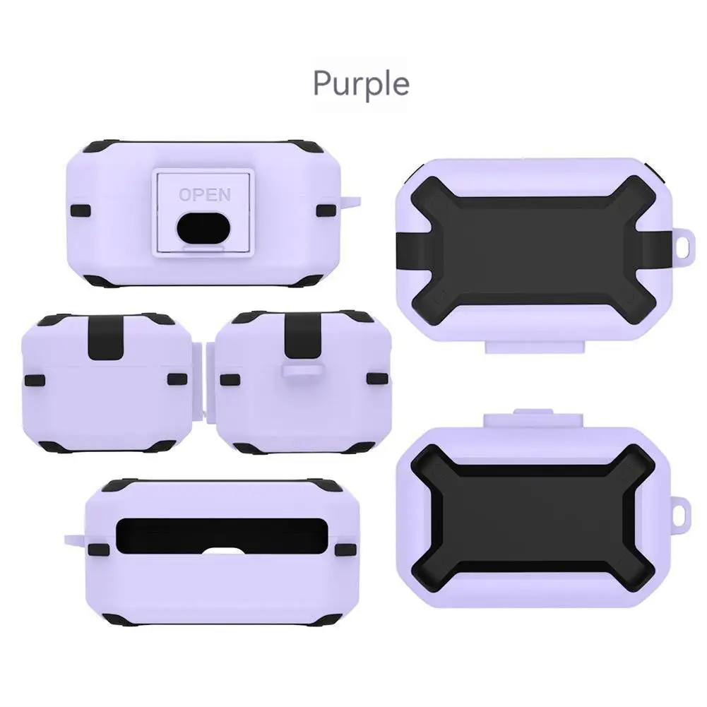 Custodia Per Cuffie Antiurto Telaio Antiscivolo Compatibile Per Sennheiser Momentum True Wireless 3 Auricolari