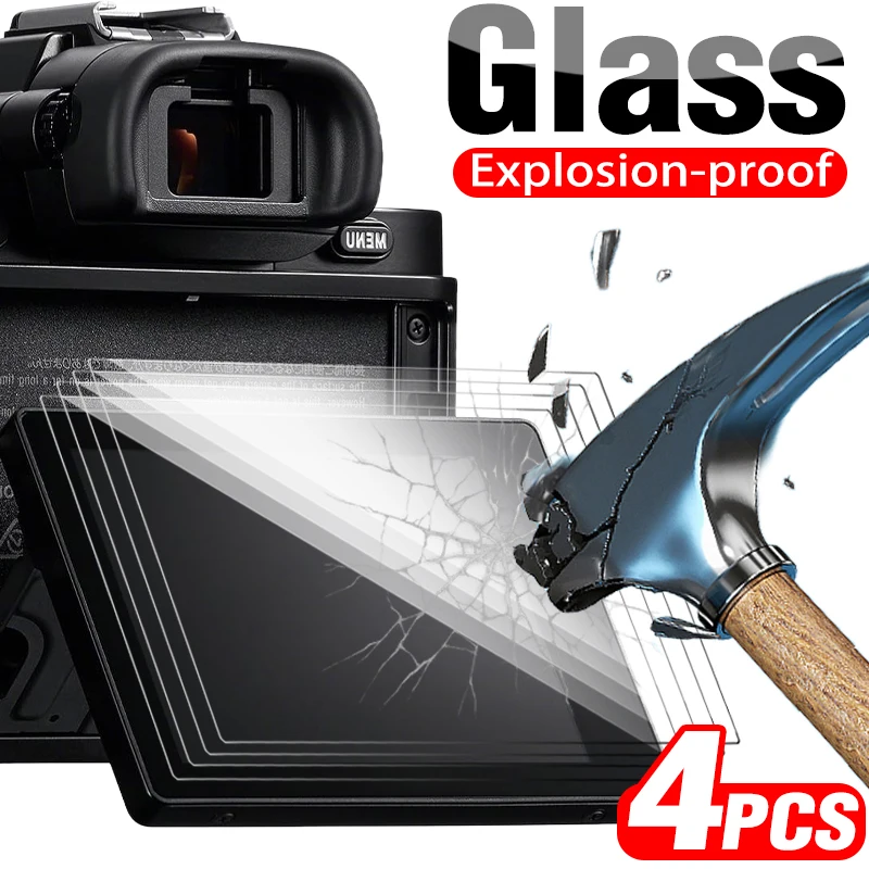 Premium Tempered Glass Screen Protector (1-4 Pack) - Durable Camera Protective Film