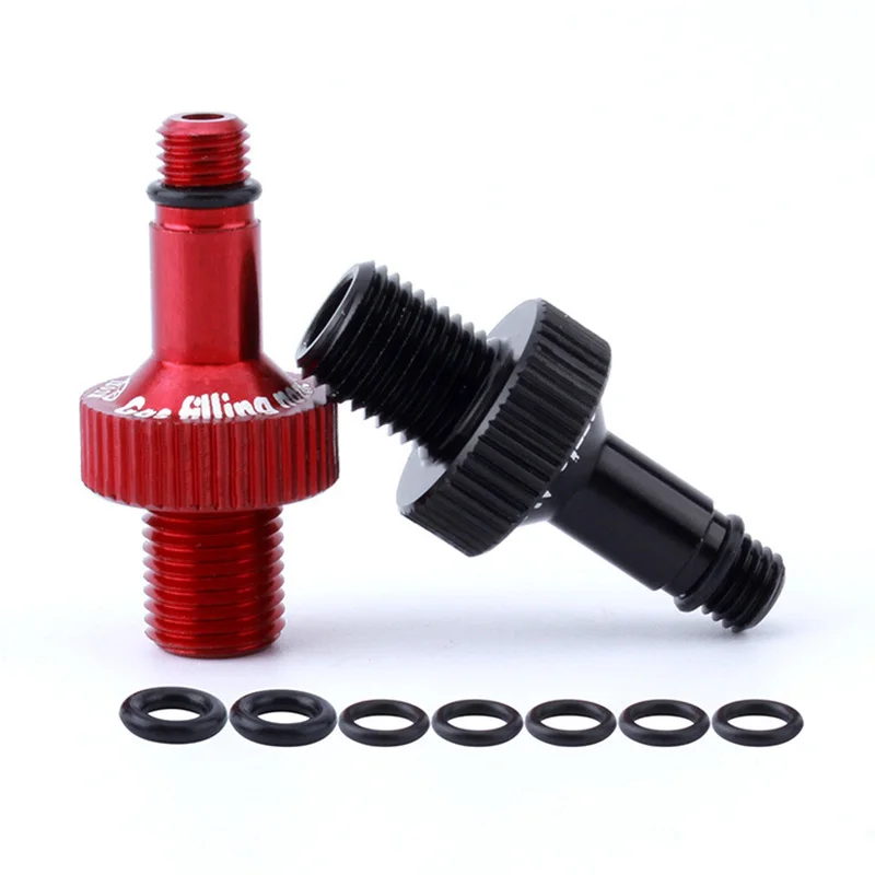 

Seals Adapter Screw For IFP Pumping Tools Ring Aluminum Alloy Rear-Shock Air MTB For Rockshox Monarch Pressure Reducer