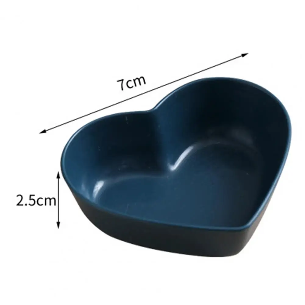 Seasoning Dish Reusable Dessert Dish Smooth Edge Storage Useful Food Grade Snack Plate