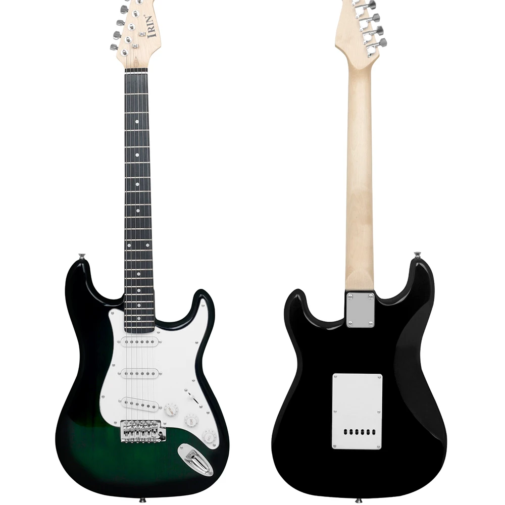 Irin-バッグ付きエレキギター,弦楽器,スピーカーチューナー