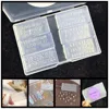 6pcs/box  Letter Sea Shell Flower Nail Acrylic Mold Nail Art Decorations  DIY Silicone Decorated  Nail Art Templates Nails Mould 1