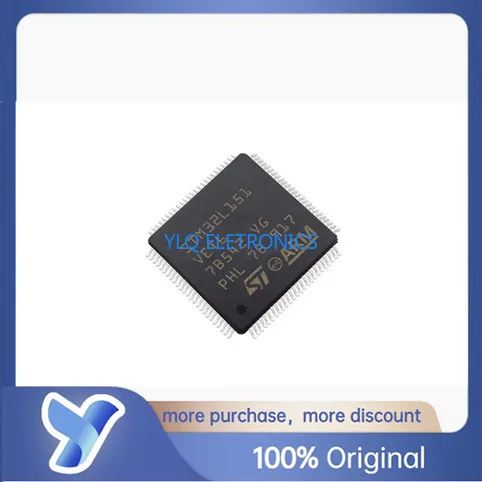

Original new STM32L151VET6 LQFP-100 - MCU integrated circuit chip
