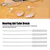 10Pcs 2.5mm Portable Hearing Aid Vent Cleaning Brush Nylon Hair Soft Brush Hearing Aid Tube Air Holes Cleaning Tool Accessories 3