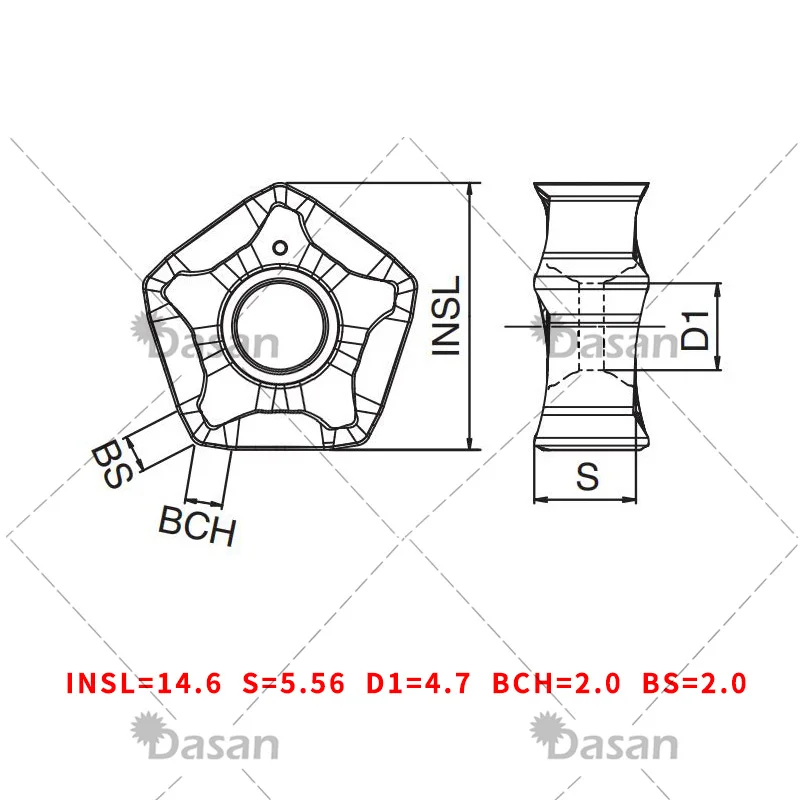 MFPN66 050R 063R 080R 4T 5T 6T CNC MFPN 밀링 커터 헤드 선반 기계 PNMU 고속 피드 밀링 인서트 PNMU090508