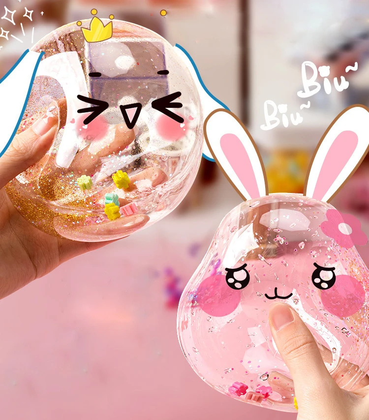 Nano Tape Bubble Kit Double Sided Clear W/ Stickers Riutilizzabile Nano Tape Fai Da Te Pinch Toy Making Palla Fatta A Mano Per Adulti Bambini