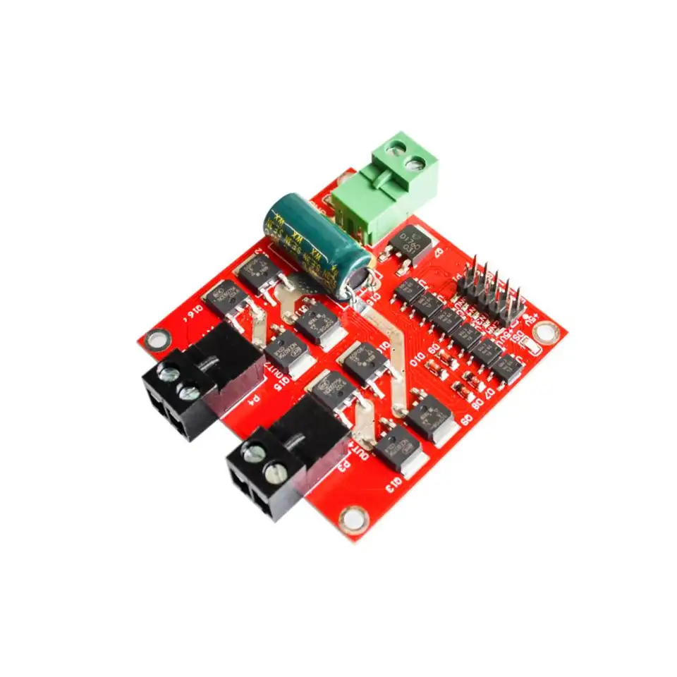 7A 160W Dual DC Motor Drive Module Industrial Grade Positive Negative PWM Speed L298 Logic XY-160D image 1
