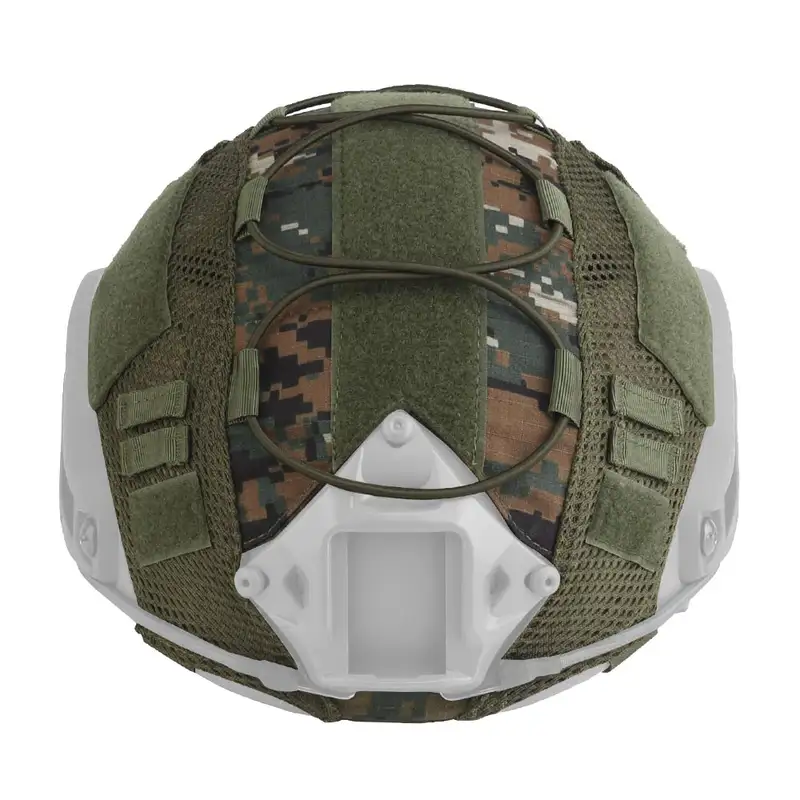 Camouflage Helmet Cover For Ops-Core PJ/BJ/MH Fast Helmet Cover Tactical Militar Hunting CS Wargame Outdoor Sport - Image 18