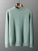 ADDONEE Men's 100% Cashmere Sweater O-neck Pullover Autumn Winter Soft Warm Long Sleeve Jumper Cashmere Knitwear 3