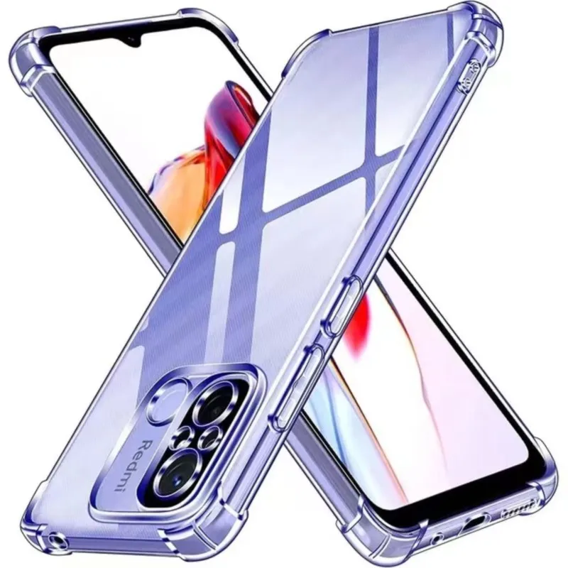 thumbnail image 1 of 1.5MM Thick Air-Bag Clear Case For Xiaomi Redmi 10C 10A 9A 9C 12c Redmi Note 10 10S 11 11s 12s 12 Pro 5G A1 A2 Plus Cover Fundas, 1 of 4