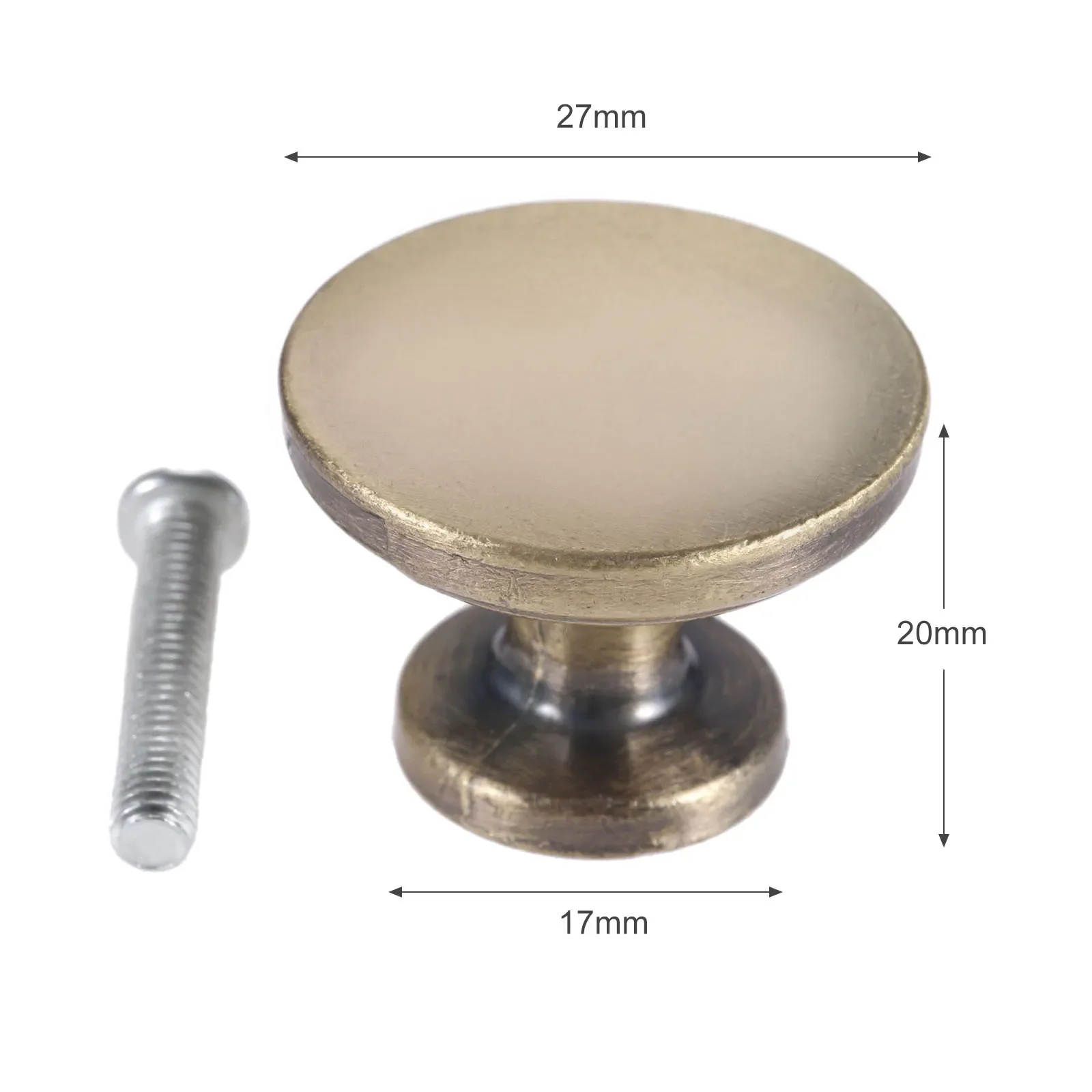 Maniglie Per Cassetti Vintage In Lega Di Zinco - 6 Pezzi Con Viti, Per Mobili E Armadi - Foto 9