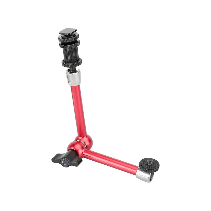 Magic Articulating Arm With Shoe Mount Adapter 7/9/11inches For DSLR Camera Moni