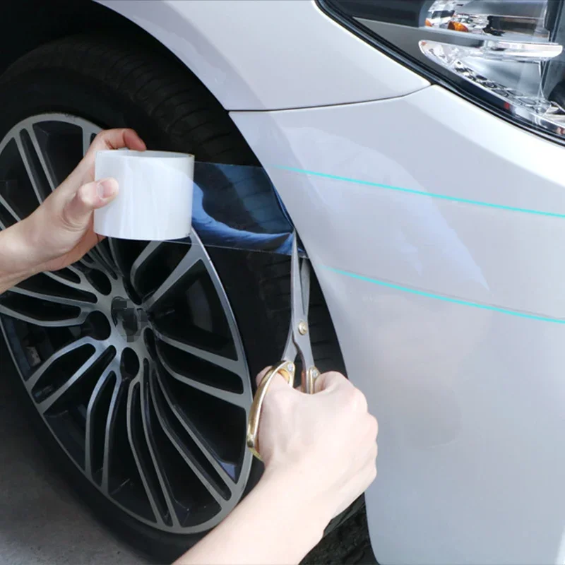1 Stück Transparentes Fahrradrahmen-Schutzband 3M/5M/7M Unsichtbare Anti-Kratz-Aufkleberfolie zur Fahrraddekoration – Detail 10
