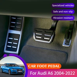 For Audi A6 C6 Acessories C7 C8 2004~2022 2021 AT MT Car Non-slip Foot Pedal Brake Clutch Pedal Non Slip Pads Covers Acessories