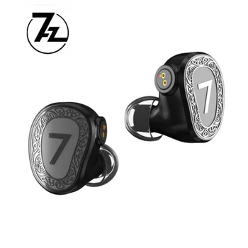7Hz Elua Ultra Auricolare con driver dinamico ultra doppio Elua da 7 Hz, sintonizzazione della curva bersaglio 2DD da 3,5 mm con cavo staccabile premium