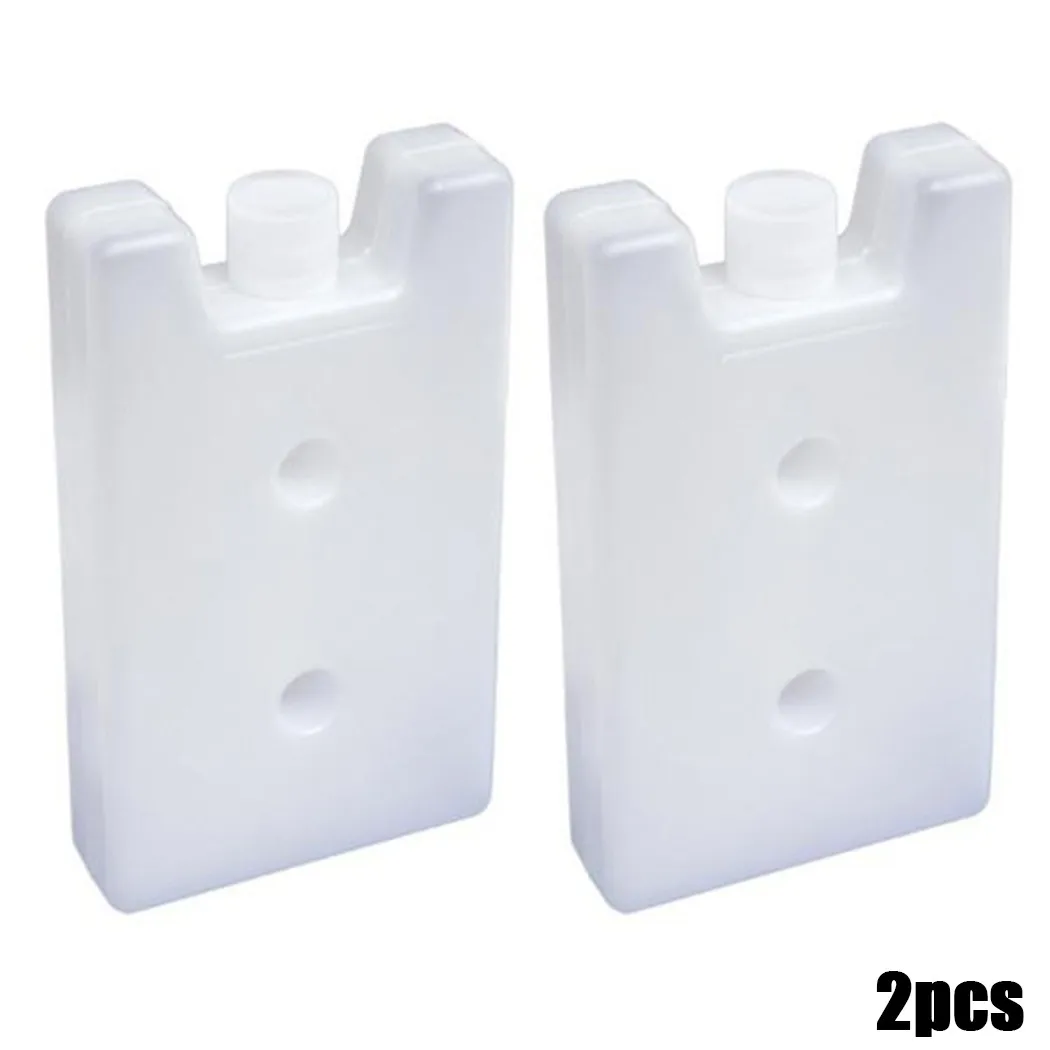 Empty Ice Pack 2pcs 400ml Long-Lasting Reusable Ice Block Lunch Box Cool Packs Portable Water Block Box Fresh Food Storage ice pack cloth ice pack physical therapy bag