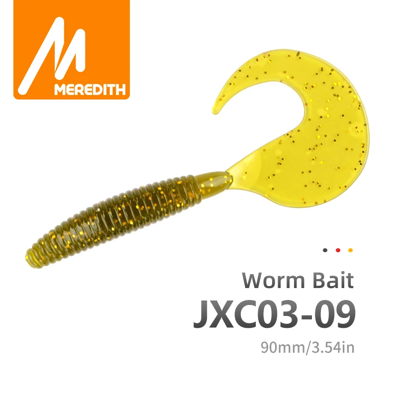 

Искусственные рыболовные приманки MEREDITH Grub, 90 мм, 4,4 г, 10 шт., мягкие рыболовные приманки, снасти-хищники, воблеры, мягкие приманки