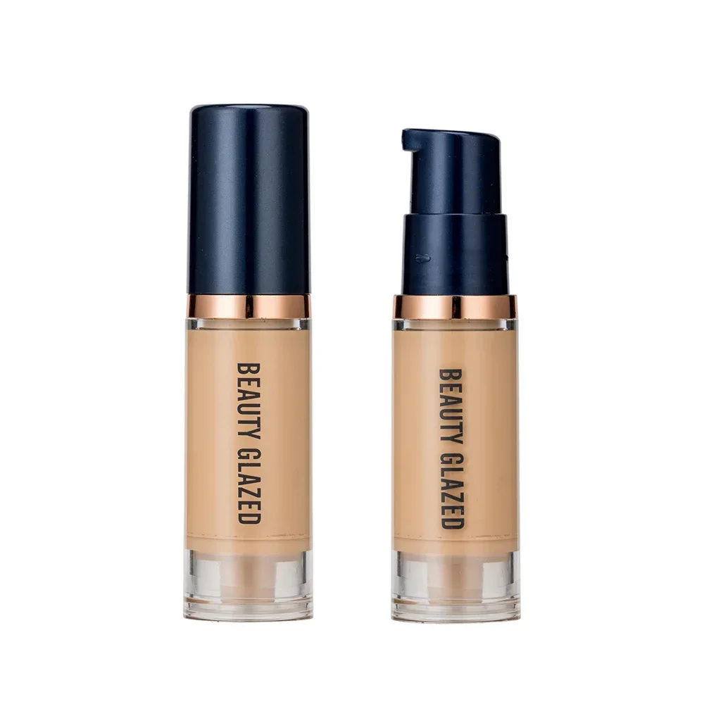 Liquid Foundation Cream Oil-Control Whitening Face Full Coverage Concealer Waterproof Contour Makeup Base Matte Cosmetics Women 6