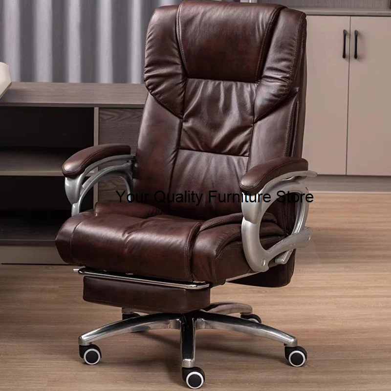 

Seat Massage Office Chair Swivel Designer Relax Desk Boss Armchairs Ergonomic Nordic Cadeira Presidente Office Furniture