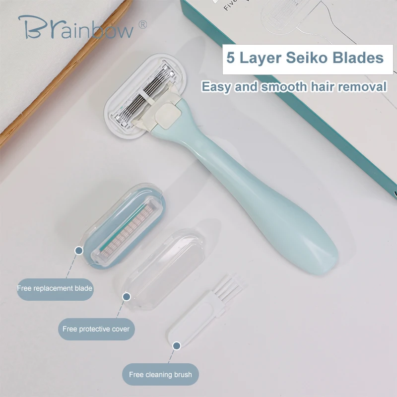 Brainbow Oester Axillary Hair Leg Hair Razor Private Pubic Hair Trimmer