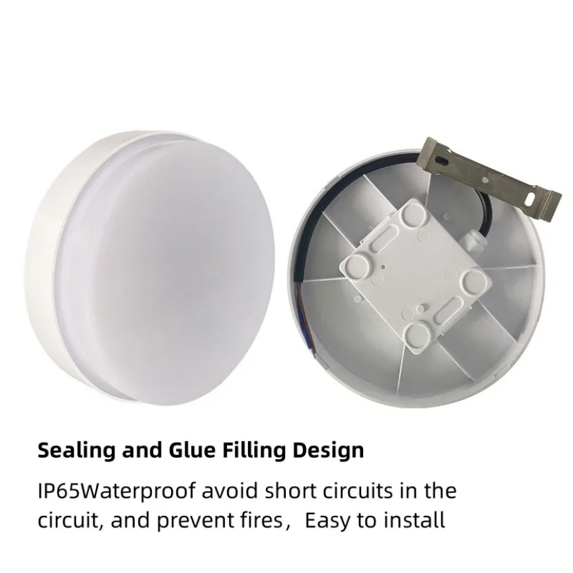 Modern Bathroom LED Ceiling Light Outdoor Lighting Round IP65 Waterproof Bedroom Aisle Balcony Porch Kitchen Room Decor Lights