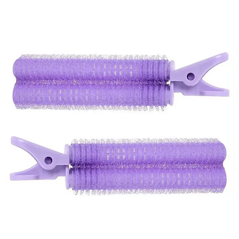 

2 Pcs Bangs Hair Root Fluffy Hair Clips Lazy Hair Clips Hair Top Styling Curling Barrel Portable Korean Hair Clips Hair Rollers