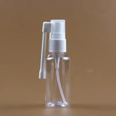 

50pcs/lot 5/10/20/30ml Empty Plastic Nasal Spray Bottles Pump Sprayer Mist Nose Spray Refillable Bottle For Medical Packaging